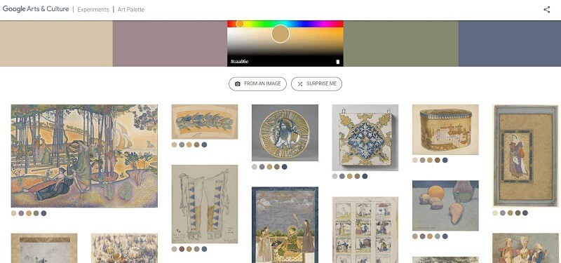 google art palette