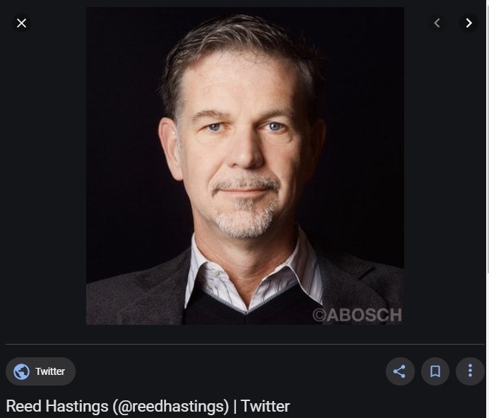 넷플릭스 공동 창업자이자 CEO Reed Hastings